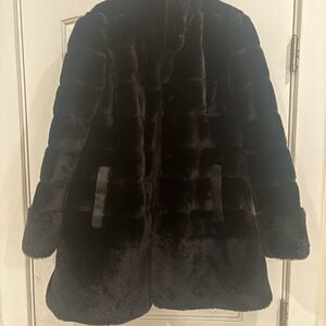 Jones New York Black Teddy Jacket